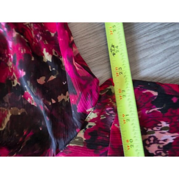 Coldwater Creek Womens Floral Print Blouse Top Size XL - Picture 8 of 9